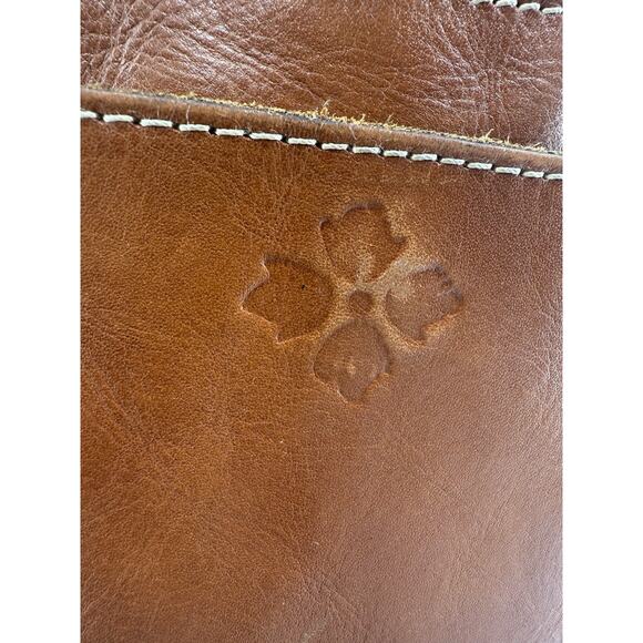 Patricia Nash Francesca Crossbody Bag Brown Leather Purse with Tags Multi Pocket - Picture 2 of 16